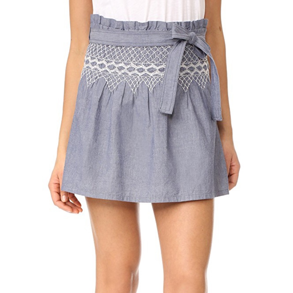Current Elliott The Short Rancher Skirt Sz 2